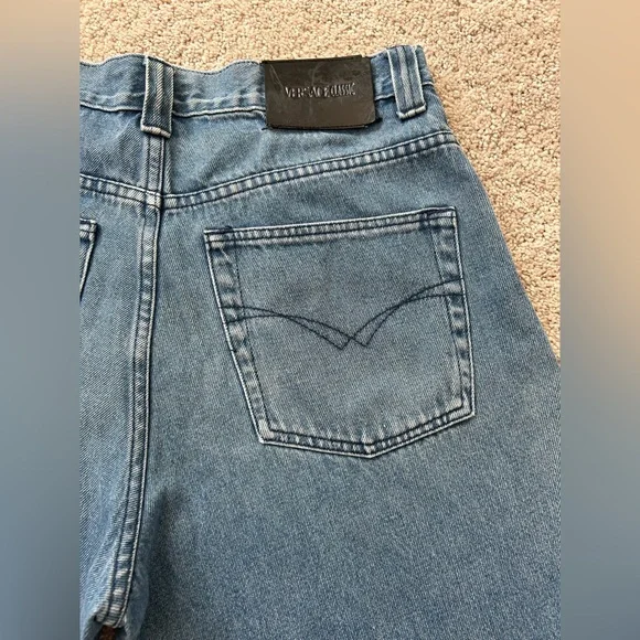 Vintage Versace Classic Denim Jeans size 34 - Picture 12 of 17